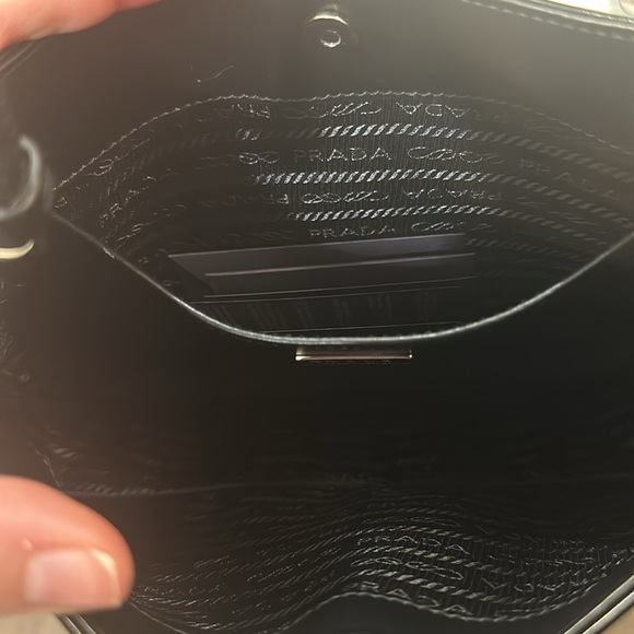 Prada Cleo Brushed Leather Shoulder Bag - Picture 12 of 12